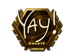 yay (Gold) | London 2018 image